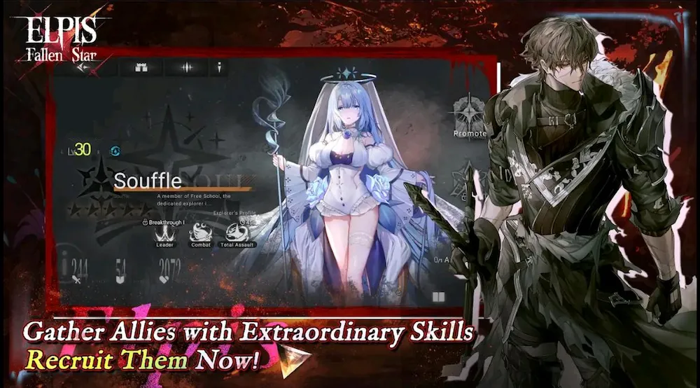 Cover image for Elpis: Fallen Star gacha game