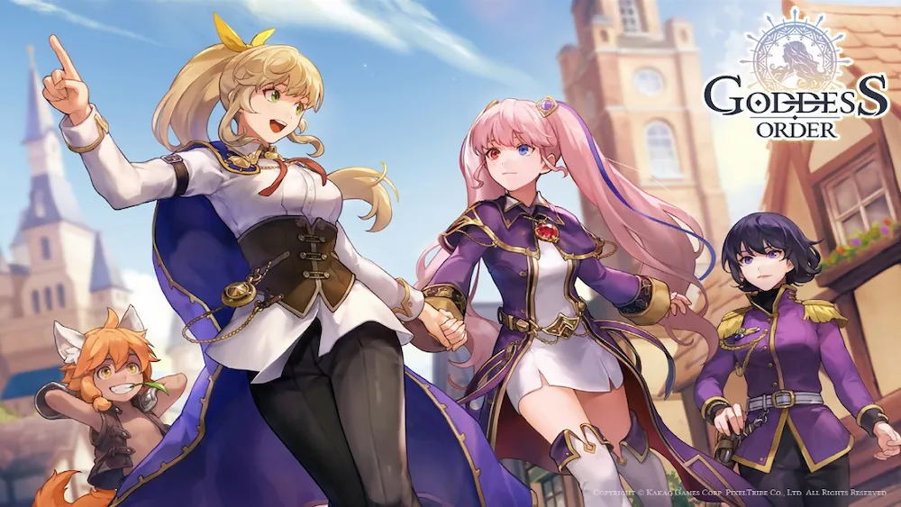 Cover image for Goddess Order gacha game