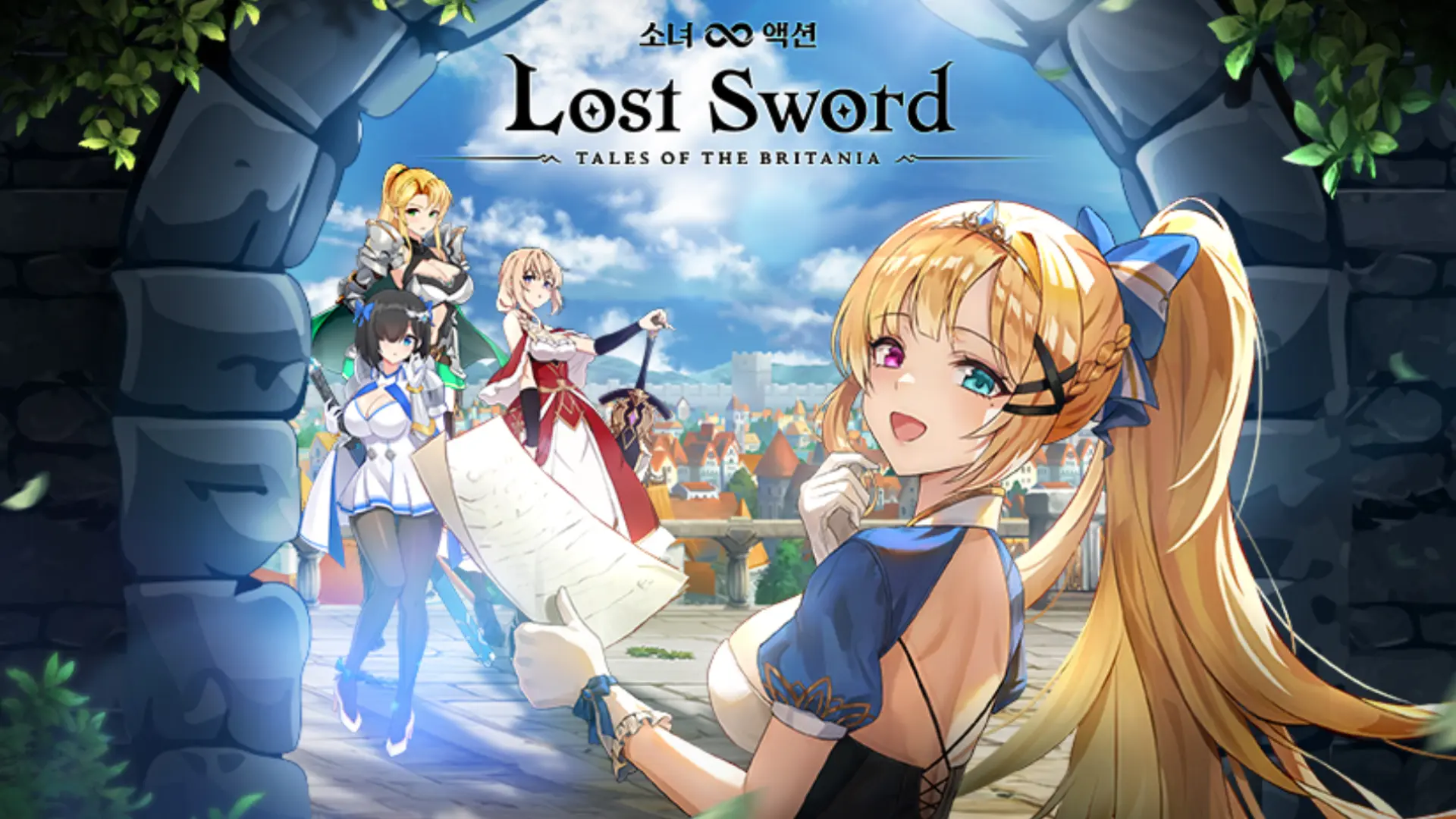 Cover image for Lost Sword gacha game